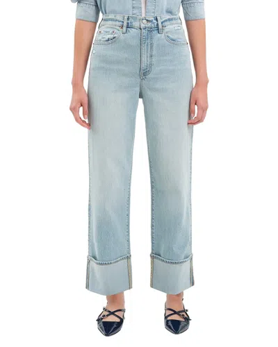 Daze Denim Eastside Cherish Loose Jean In Blue