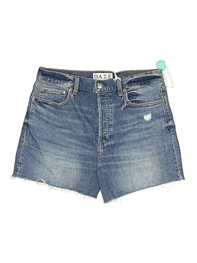 Daze Denim Shorts In Blue
