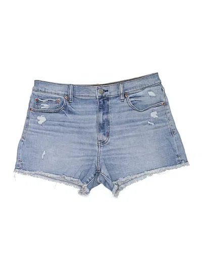 Pre-owned Daze Denim Shorts In Blue
