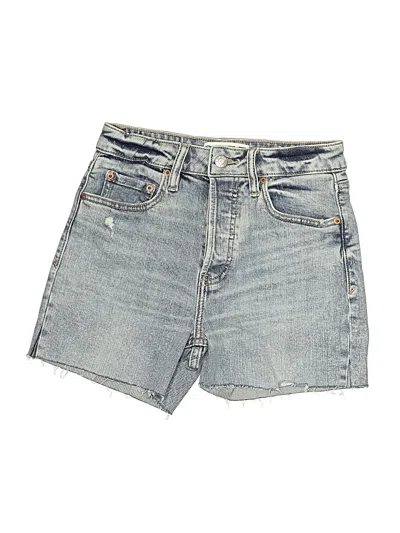 Pre-owned Daze Denim Shorts In Blue