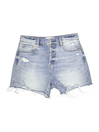 Pre-owned Daze Denim Shorts In Blue