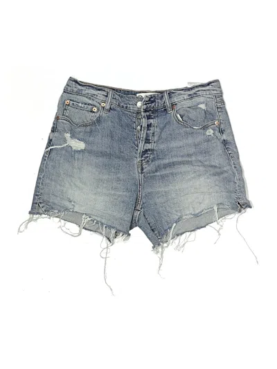 Pre-owned Daze Denim Shorts In Blue