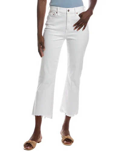 Daze Denim Shy Girl White Lightning High Rise Crop Flare Jean