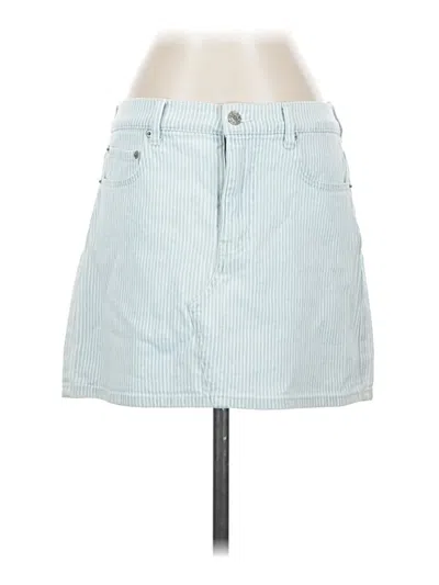 Pre-owned Daze Denim Skirt In Blue