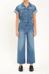 Daze Denim Starlet Jumpsuit In Ballad In Multi