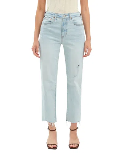 Daze Denim Straight Up Swoon Vintage Straight Leg Jean In Blue