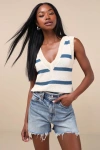 Daze Denim The Knockout Medium Wash Raw Hem Denim Shorts In Blue