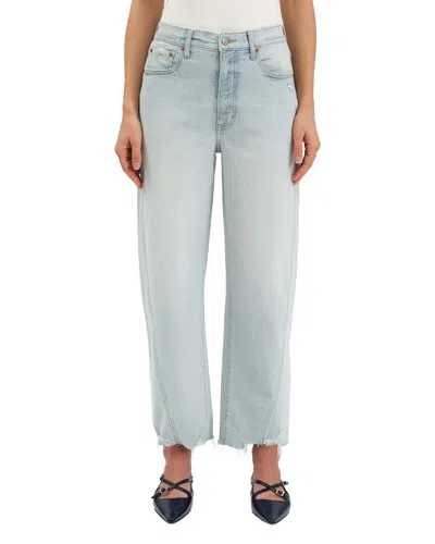 Daze Denim Westward Lost Love Vintage Barrel Jean In Blue