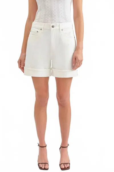 Daze Easy Rider Short In Swan Vintage In White