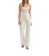 Daze Far Out High Rise Stretch Jeans In Cream In White
