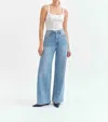 Daze Far Out High Rise Wide Leg Jean In -y In Blue