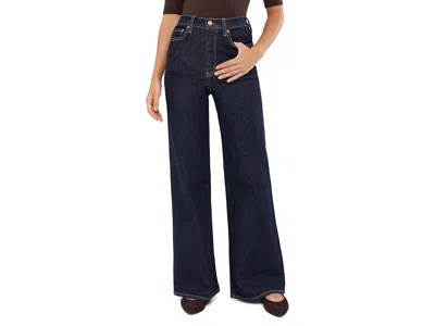 Daze Far Out High-rise Wide Leg In Lume Women's Clothing Lume: 29 32.5, Cotton/denim/lycra In Black
