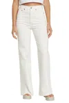 Daze Far Out Raw Hem Jeans In White