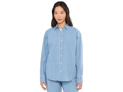 Daze Haven Long Sleeve Shirt In Blue