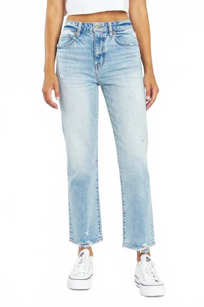 DAZE HI-RISE STRAIGHT UP JEAN IN HIGH KEY