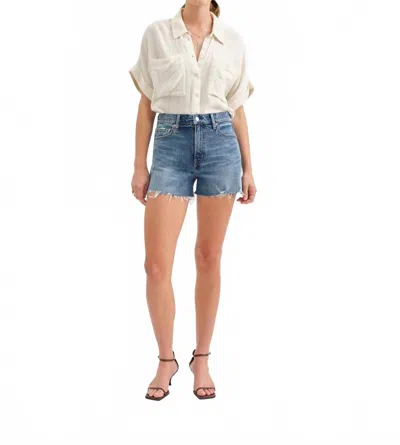 Daze High Rise Short Troublemaker Short In Heartbeat Vintage In Multi