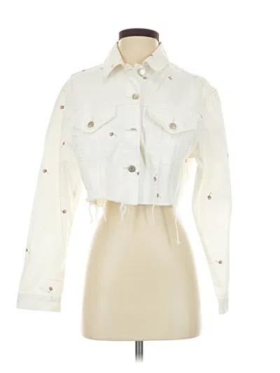 Pre-owned Daze Jacket In Ivory