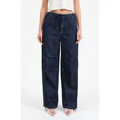 Daze Jetset Jogger Jeans In Blue