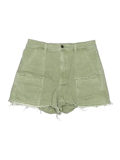 Pre-owned Daze Khaki Shorts In Green