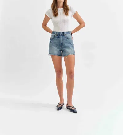 Daze Knockout High Rise Short In Thrill Vintage