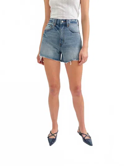 Daze Knockout High Rise Shorts In Thrill Vintage In Multi