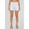 Daze Knockout High Waist Cargo Denim Cutoff Shorts