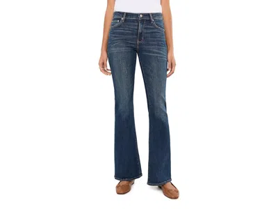 Daze Lover Mid-rise Flare In Stay Wild Women's Clothing Stay Wild: 31 33, Cotton/denim/spandex In Blue