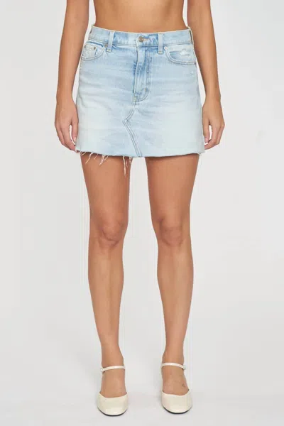 Daze Malibu Mid Waist Mini Skirt In Icebreaker In Multi