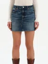 Daze Malibu Mini Skirt In Authentic In Blue