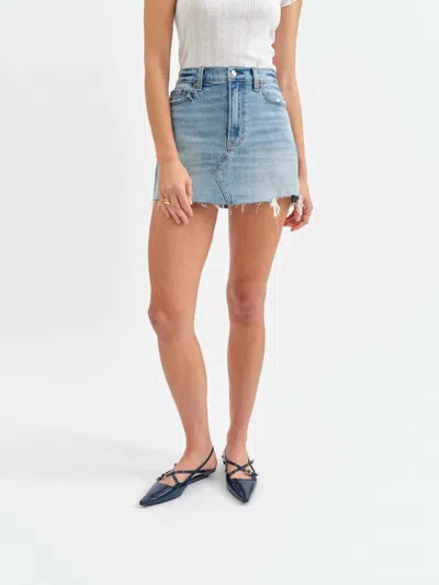 Daze Malibu Mini Skirt In Blue