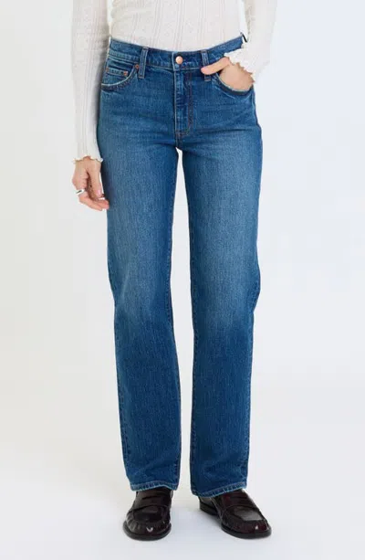 Daze Rebel Straight Leg Jeans In Surge