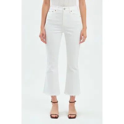 Daze Shy Girl Cotton Blend Jeans In Lamb Vintage