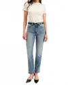 Daze Smarty Slim Straight Leg Jean In Face To Face In Multi
