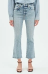 Daze Soho High Waist Ankle Flare Jeans In Miracle