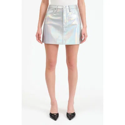 Daze Stash Metallic Faux Leather In Flash