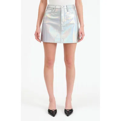 Daze Stash Metallic Faux Leather In Flash