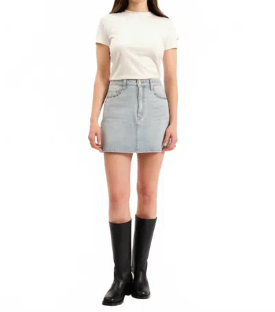 Daze Stash Mini Skirt In Let's Dance In Multi