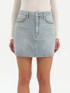 Daze Stash High Rise Mini Skirt In Lets Dance In Multi