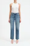 Daze High Rise Smarty Pants In Brooklyn Vintage In Multi