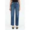 Daze Sun High Waist Dad Jeans In Belle