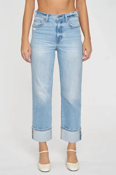 Daze Sun Vintage Straight Jeans In Fate