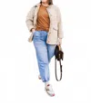 Daze The Champ High Rise Jogger In Blue In Multi