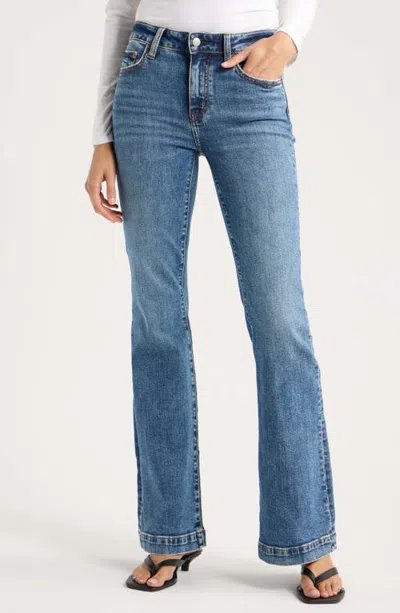 Daze The Heartbreaker Flare Jeans In Multi