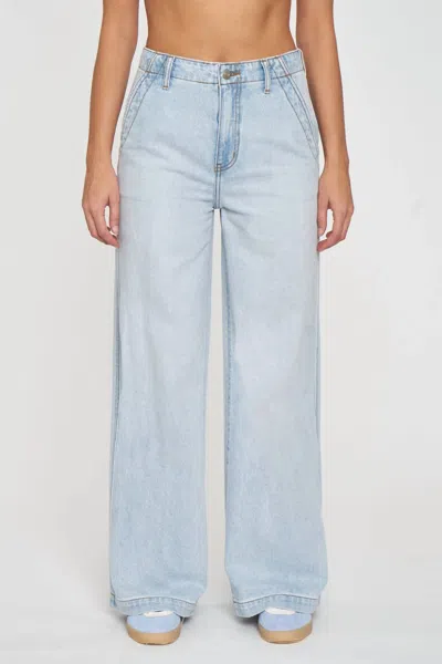Daze The Kickback High Rise Palazzo In Hush