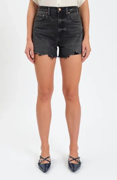 DAZE DAZE THE KNOCKOUT FRAY HEM DENIM SHORTS
