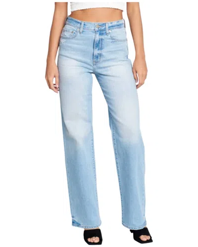 Daze The Off Duty Jean High Rise 90's Fit Jeans In Dew Drop In Multi
