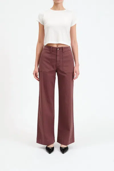 Daze Trooper Pants In Brown Eyes In Multi