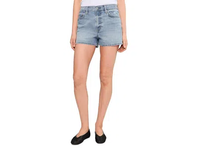 Daze Troublemaker High-rise Shorts In Blue
