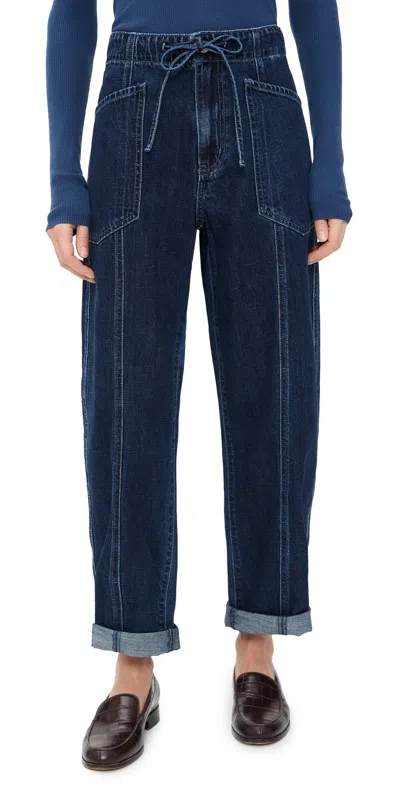 Daze Villa Drawstring Jeans Blue Mood