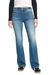 Daze Covergirl Boot Cut Jeans In Perfection In White